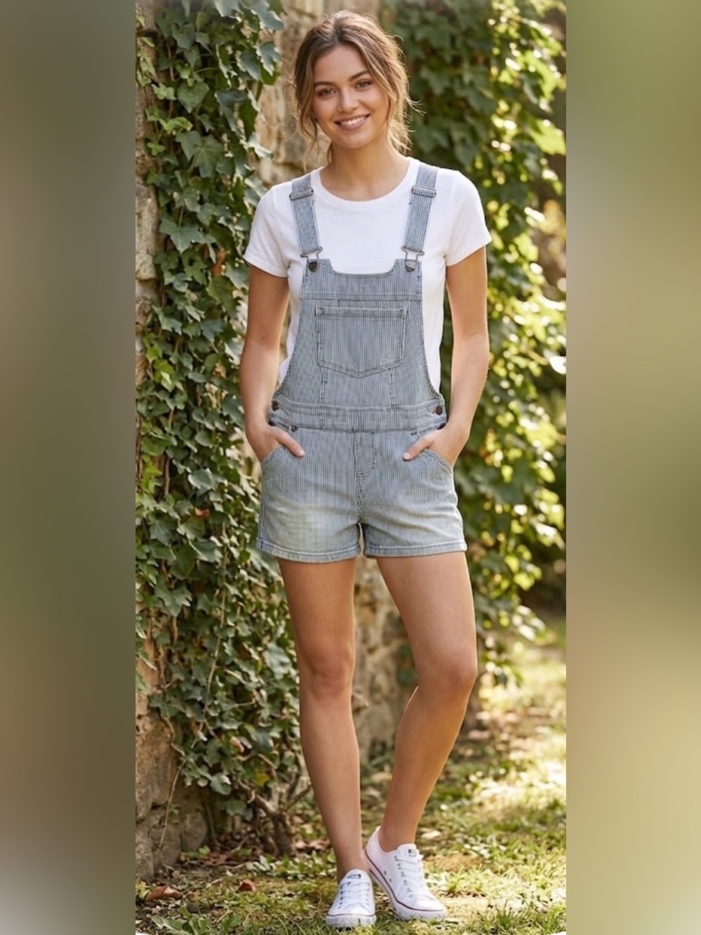 Y2K Aesthetic Denim Overalls Forever 21